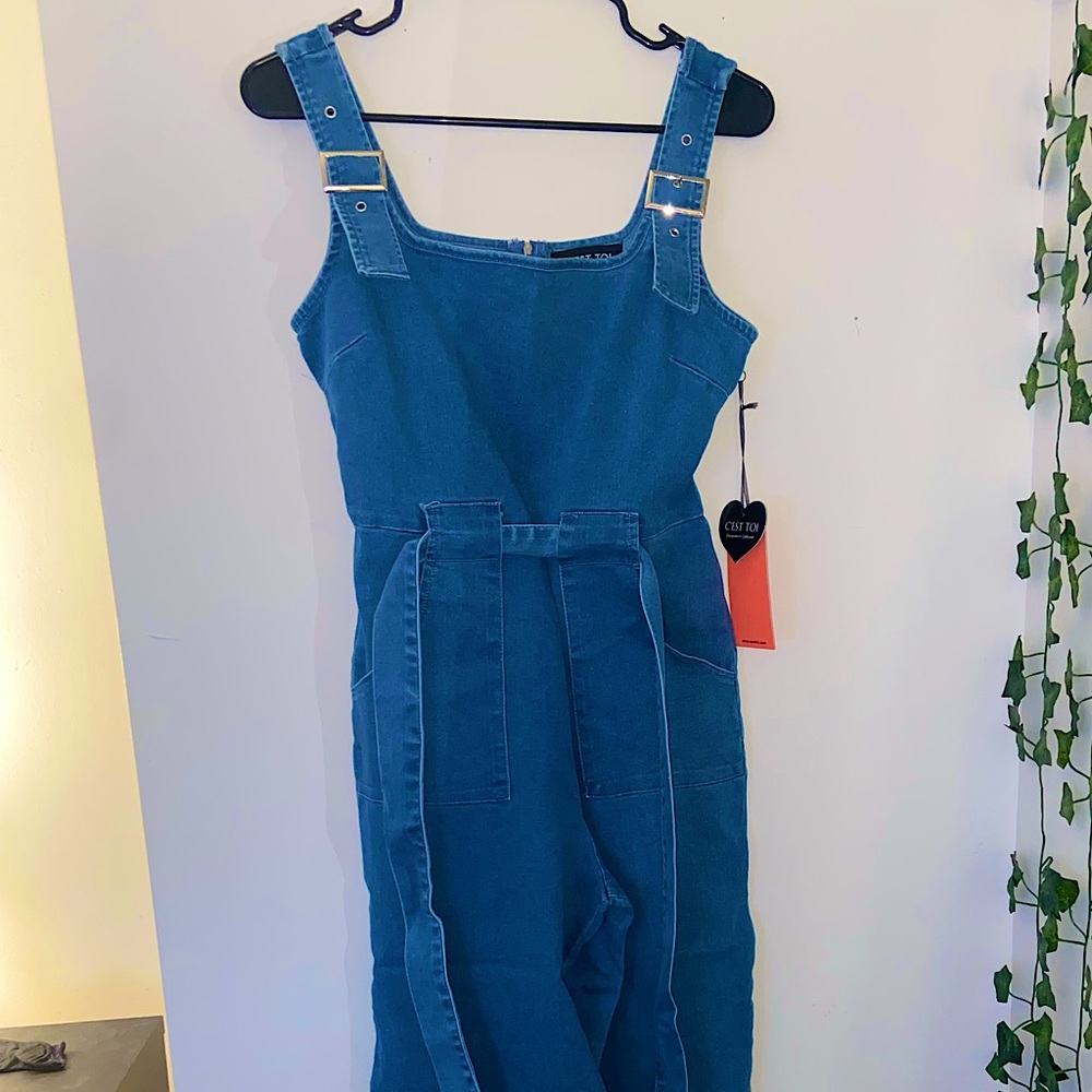 Denim jumpsuit
